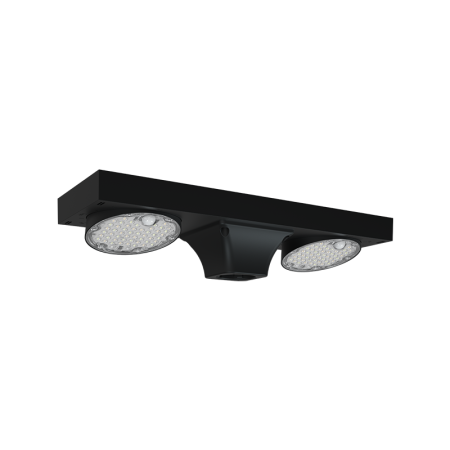 Corpuri de Iluminat Stradal LED - Lampă stradală solară cu LED ALVIO cu modul dublu rotativ și senzor inteligent 40W 2CCT 3.000K - 4.000K IP65 140°x70° Ra≥80