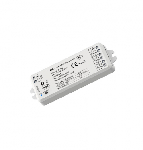 Controler Banda LED - LED Controler 5in1 (ZigBee) - Mono /CCT /RGB /RGB+CCT - 12-24V DC 15A - Tuya - WZ5
