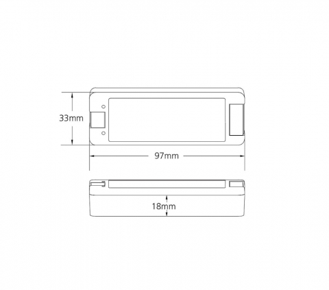 LED Dimmer - CCT - 1 zona - Telecomanda + Receptor - Set [3]