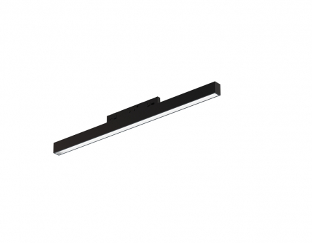 Sina Magnetica Slim 24V - Mini Corp De Iluminat Magnetic Negru 24V DC 10W 4000K 470LM 100° RA90 5 ANI L300MM