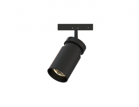 Sina Magnetica Slim 24V - Mini Spot Magnetic zoom negru 24V DC 5W 3000K 470lm max. 20-60° RA90 5 YRS Φ35,4*55(81)ΜΜ