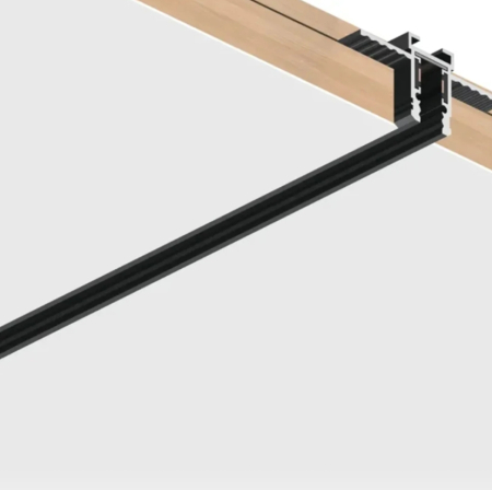 Sina Magnetica Slim 5mm 24V - Mini sina magnetica trimless 24V DC 2M negru mat