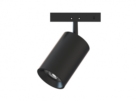 Sina Magnetica Slim 24V - Mini Spot Magnetic negru 24V DC 5W 4000K 530LM 24° RA90 5 ANI Φ35,5*55(81)ΜΜ
