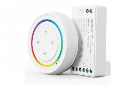 Controler Banda LED - Telecomanda + Controler RGB+CCT 12V-24VDC 12A FUT039SA
