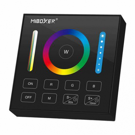 Controler Banda LED - Panou de perete 1-zonă RGB + CCT 2xAAA B0B