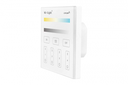 Lumina LED Miboxer & controler - Panou de perete CCT 4 zone 230V T2