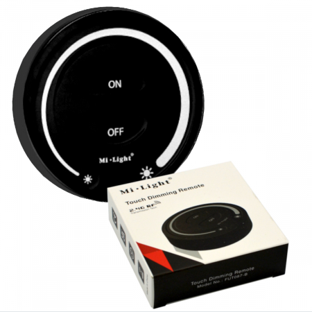 Lumina LED Miboxer & controler - Panou de perete MONO Round 1-zone  Negru