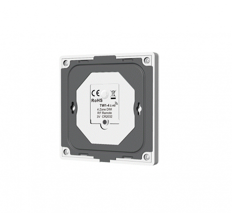 Panou LED montat pe perete - Mono - 4 zone - 3V - TW1-4(W) [1]