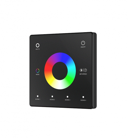 Controler Banda LED - Panou LED montat pe perete - RGB+CCT - 1 zonA - 3V - TW5(B)