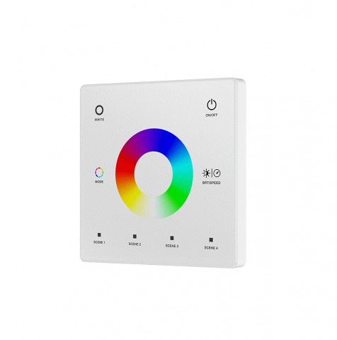 Controler Banda LED - Panou LED montat pe perete - RGB+CCT - 1 zonA - 3V - TW5(W)