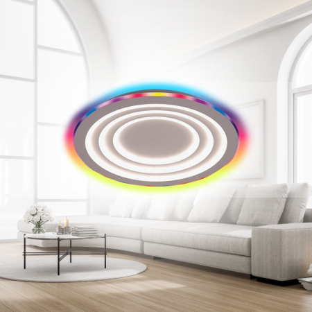 Plafoniera LED multifunctionala cu telecomanda DALIA LED ∙ 80W ∙ RGB+CCT ∙ 3000-6000K [1]