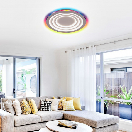 Plafoniera LED multifunctionala cu telecomanda DALIA LED ∙ 80W ∙ RGB+CCT ∙ 3000-6000K [2]
