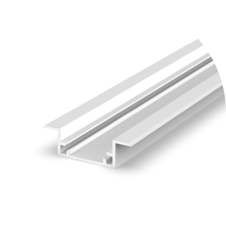 Profil Banda LED - Profil Aluminiu LED alb P11-2 Dispersor opal 2M