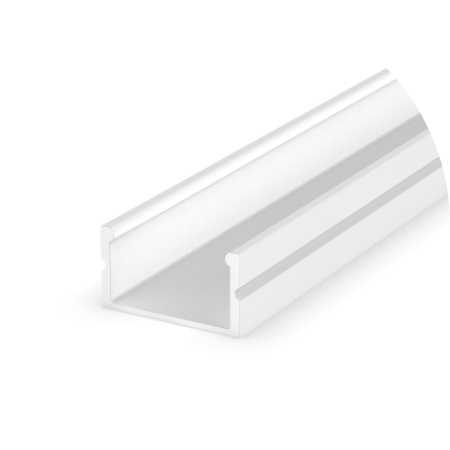 Profil led aplicat - Profil Aluminiu LED alb P13-2 Dispersor opal 2M