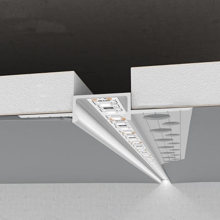 Profil Aluminiu LED Negru GK6-3 Dispersor 2M [2]