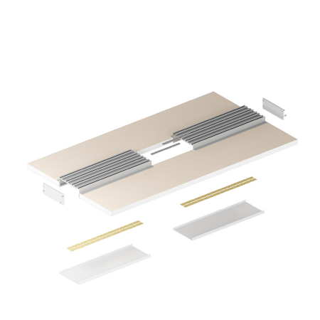 Profil Aluminiu LED 1M negru P27-2 [3]