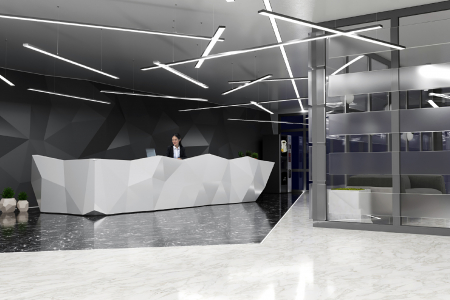 Profil Aluminiu LED 2M negru P27-3 [3]