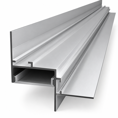 Profil Banda LED - Profil LED Aluminiu Incastrabil SHADOW Dispersor Opal 2M