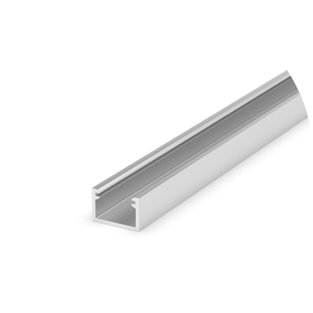 Profil Aluminiu LED argint anodizat P4-2 Dispersor opal 2M [1]