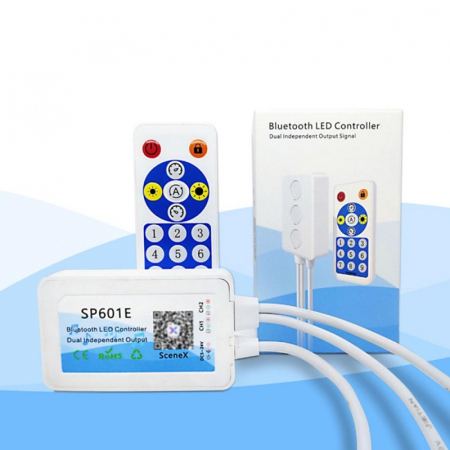 CONTROLER LED PIXEL 2CH CU BLUETOOTH SP601E [2]