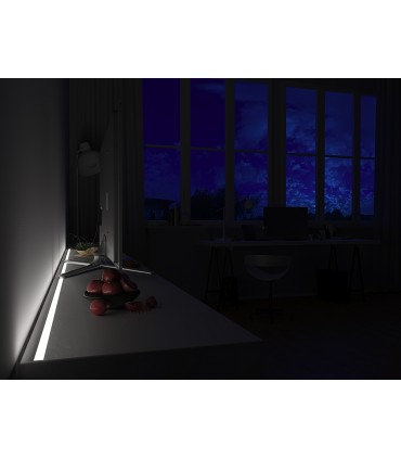 Profil Aluminiu LED alb P4-1 Dispersor opal 2M [4]