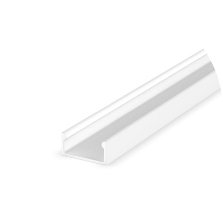 Profil led aplicat - Profil Aluminiu LED alb P4-1 Dispersor opal 2M