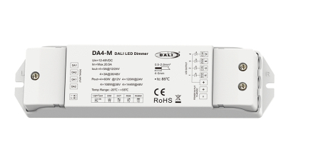Receptor LED DALI - Mono/CCT - 12-24V DC 4x5A - DT8 - DA4-M [1]
