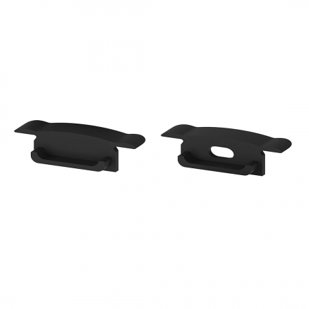 Profil Banda LED - Set de capace de capat din plastic negru P14-1 [C2]
