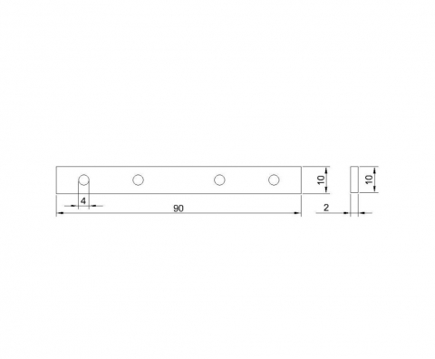 Set metalic M-Track 2 buc./6 buc. Nituri [1]