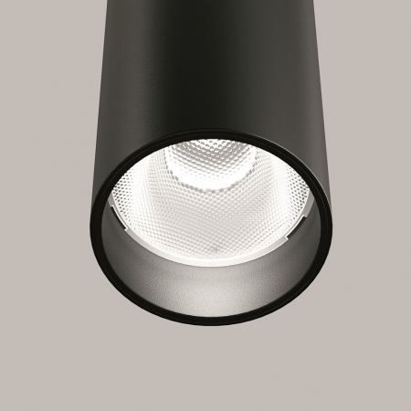 Spot LED Aplicat pe tavan Cilindric Negru 12W 4000K [1]