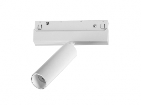 Sina magnetica LED 48V - SPOT LED MAGNETIC ALB MAT 48V DC 8W 4000K 850LM 24° OSRAM RA90 30 * 110MM