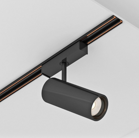 Sina magnetica Slim LED 48V - Spot LED magnetic UMBRIA LED ∙ 20W ∙ Negru ∙ 4000K
