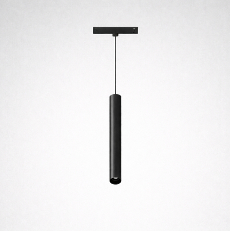 Sina Magnetica Slim 5mm 24V - Spot led suspendat magnetic Negru 24V DC 6W 4000K 374LM 24° RA90 Ø30*L300