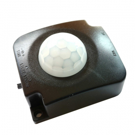 Comutator PIR 5-24V 5A Detector de miscare 2.1 / 5.5mm - Negru [1]