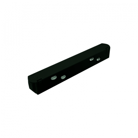 Corpuri de Iluminat pe Sina LED - ALIMENTARE DREAPTA PENTRU SINA MAGNETICA 48V DC NEGRU MAT