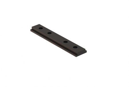 Sina Magnetica Slim 24V - Conector electric drept metalic pentru mini sina magnetica