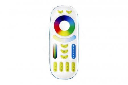 Controler Banda LED - Telecomanda RGB + CCT cu 4 zone 2xAAA FUT092