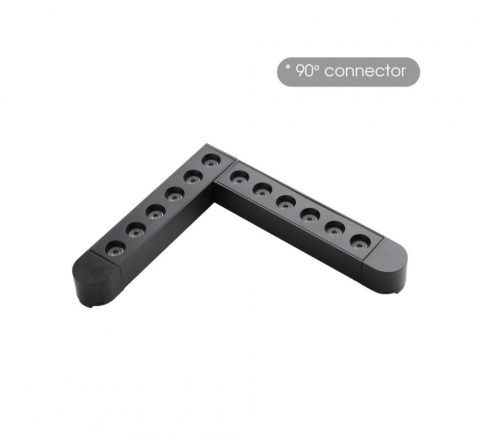Unghi LED magnetic LEMINI LED ∙ 12W ∙ Negru ∙ 3000K [1]