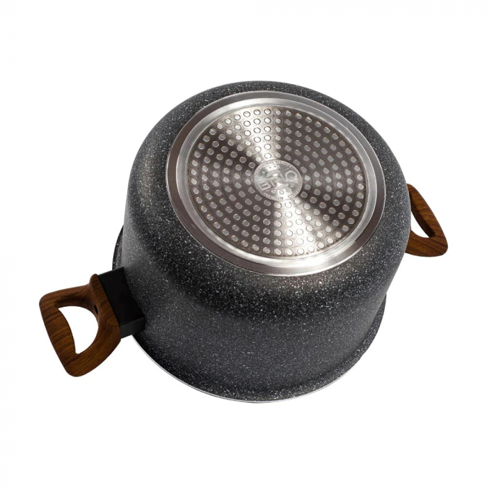 Oala cu capac, 22cm, 5.7L, BRIO HARD ROCK [2]