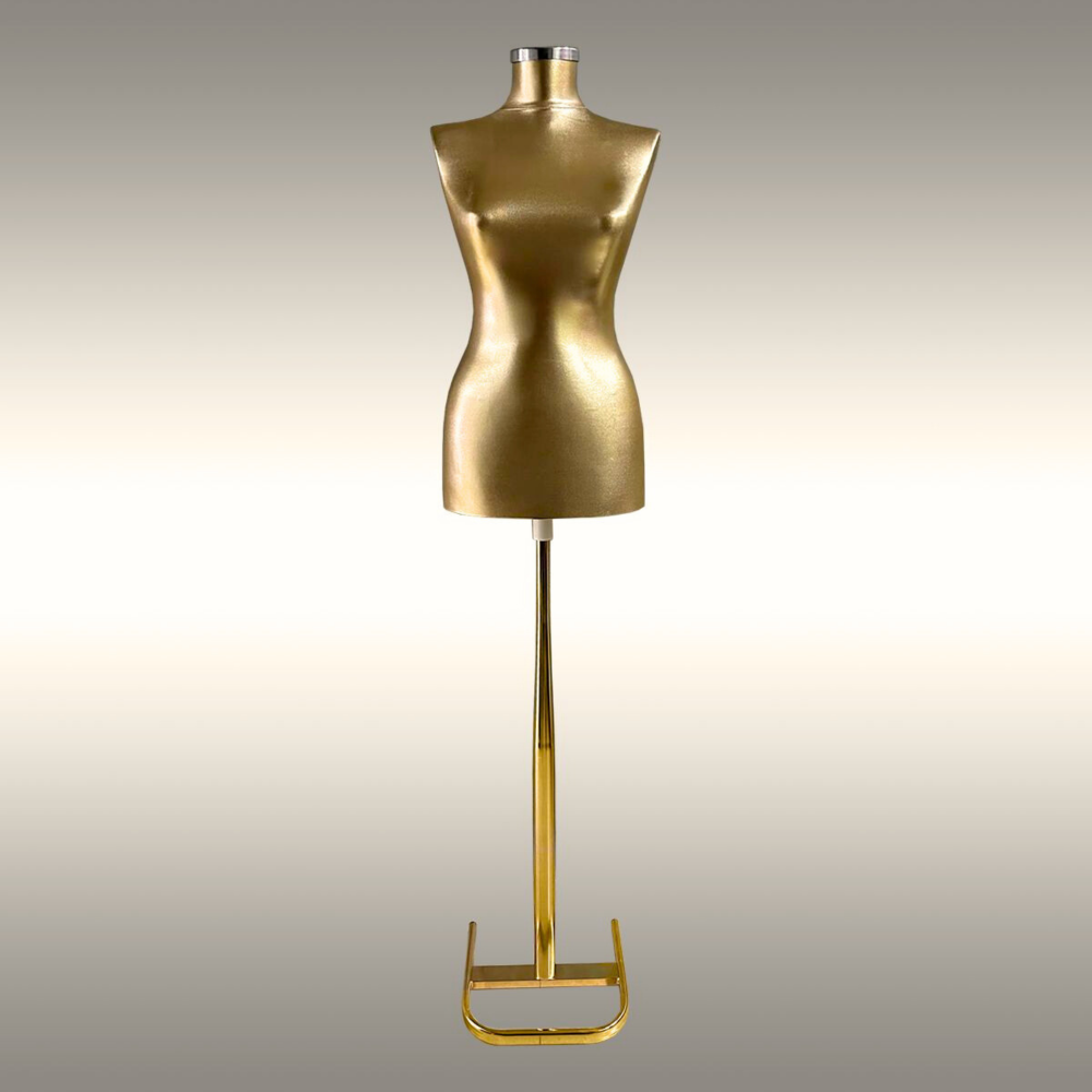 Bust Auriu Dama Cu Picior Metal Auriu [2]