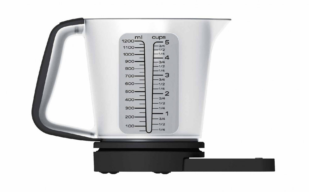 Cantar pentru bucatarie, cu cana gradata, digital, Grunberg [2]