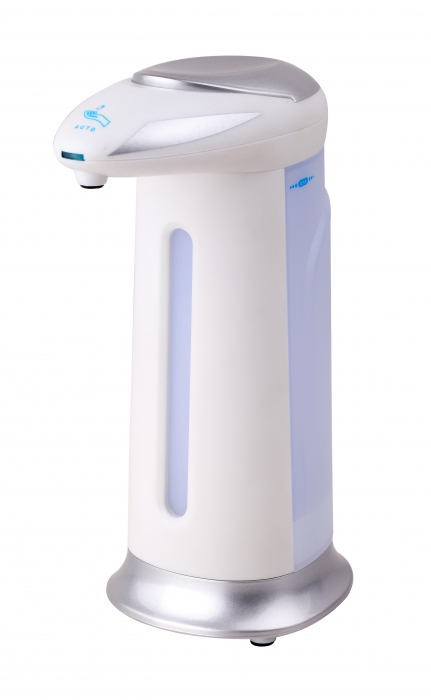 Dozator pentru sapun lichid sau gel dezinfectant, cu senzor, 400 ml [4]