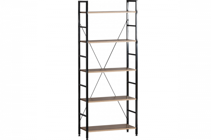 Etajera cu 5 rafturi, metal si PAL, 60 x 27,50 x 147 cm [3]