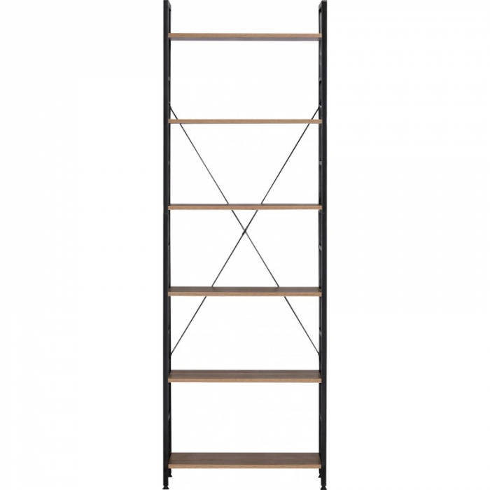 Etajera cu 6 Rafturi, Metal si PAL, 60 x 27.60 x 180 cm [3]