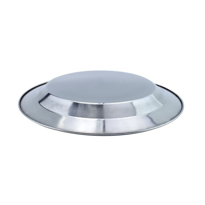 Farfurie din inox, intinsa, 22 cm, Grunberg IFM22 [2]