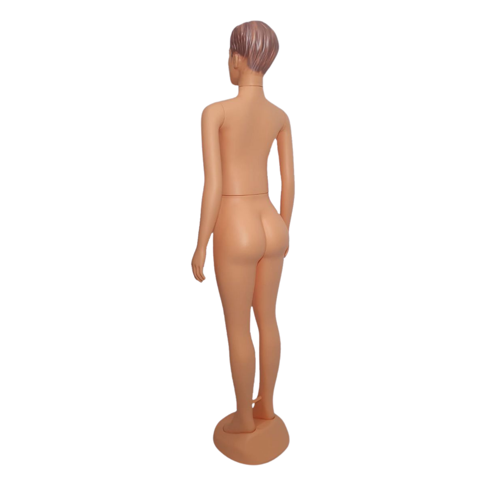 Manechin din plastic, dama, cu suport, Bej [2]
