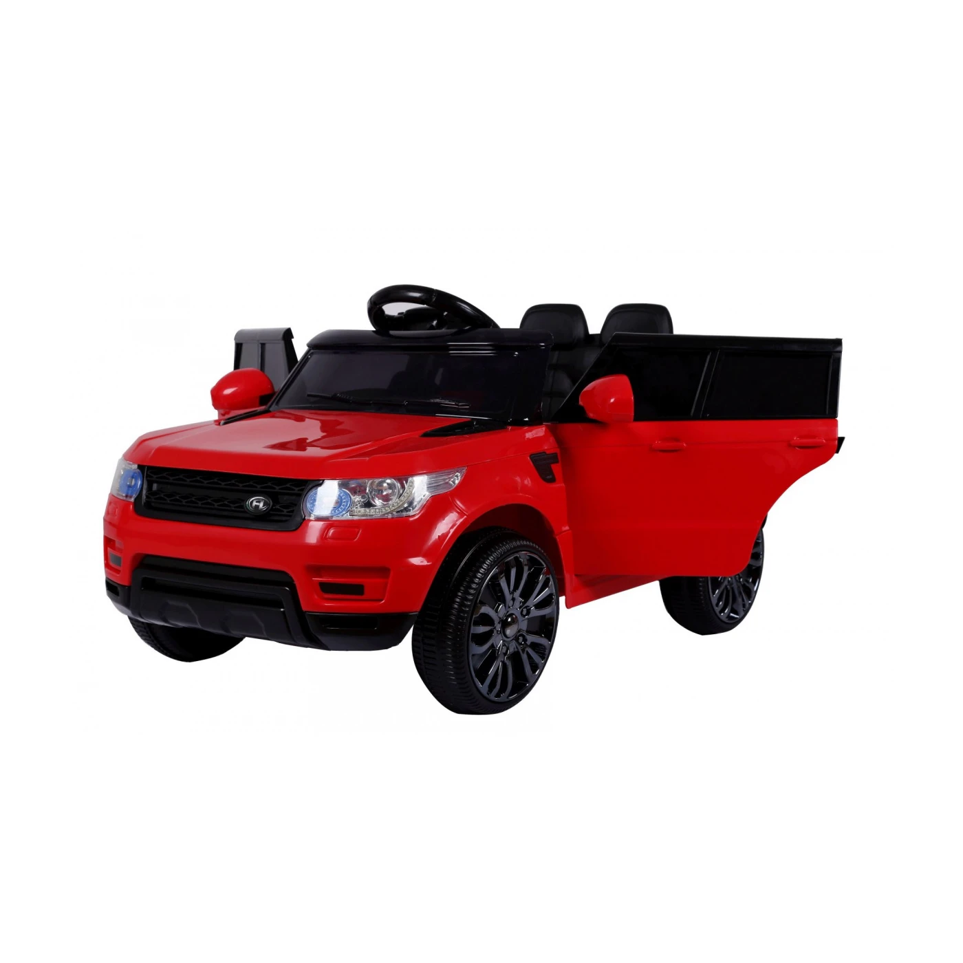 Masina electrica copii, Start Run, Motor 2X35W, baterie 2X6.5V-4.5A, lumini si muzica, Rosu [2]