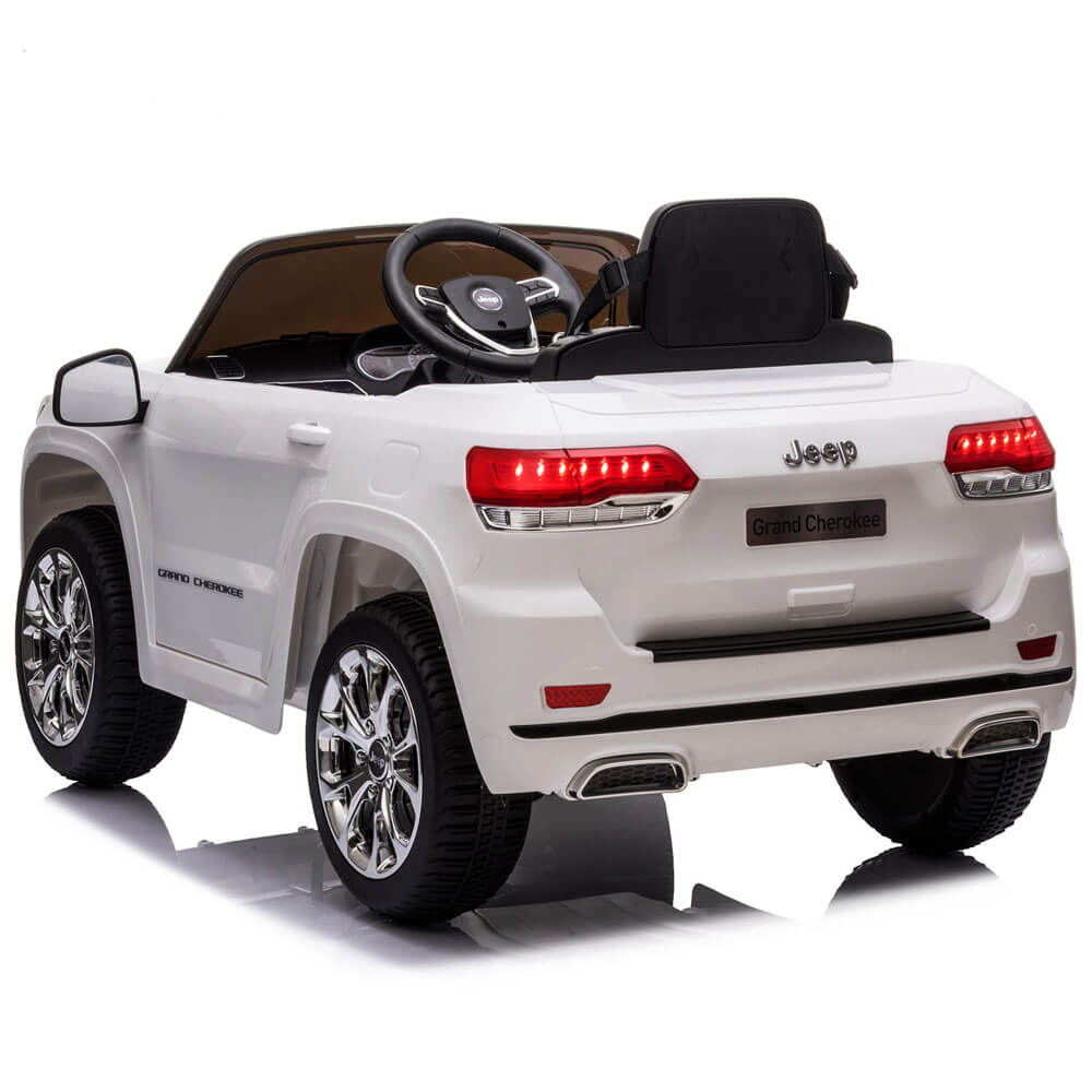 Masinuta electrica, cu telecomanda, model Jeep Grand Cherokee, Alb [2]