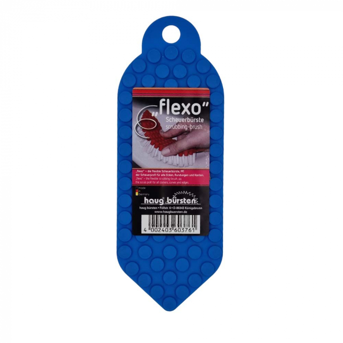 Perie flexibila "flexo" Haug® - ALBASTRU [2]
