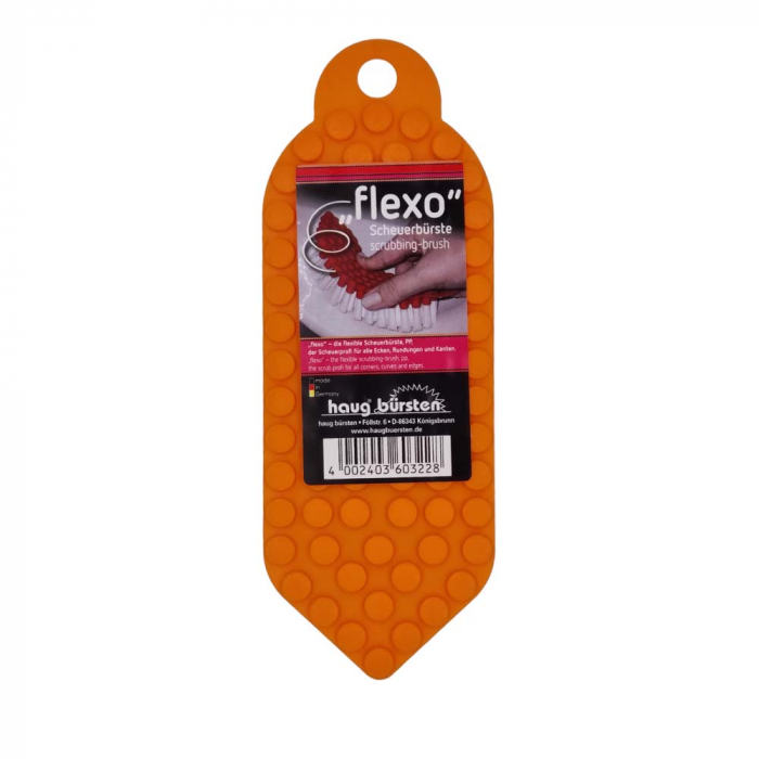 Perie flexibila "flexo" Haug® - PORTOCALIU [2]